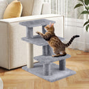 47 cm Cat Steps with Three Platforms and Sisal Post – view 6