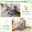 47 cm Cat Steps with Three Platforms and Sisal Post – view 9