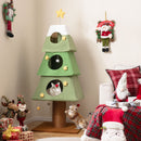 162 cm Tree-Shaped Cat Tower with Three Condos – view 5