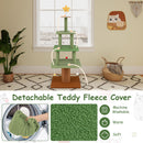 162 cm Tree-Shaped Cat Tower with Three Condos – view 10