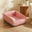 Cat Litter Tray with Sliding Sifting Rake and Waste Drawer – view 6