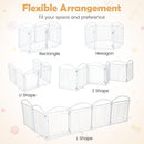 360 × 81 cm Six-Panel Folding Metal Pet Gate – view 9