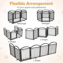 360 × 81 cm Six-Panel Folding Metal Pet Gate – view 9