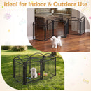 360 × 81 cm Six-Panel Folding Metal Pet Gate – view 10