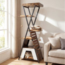 185 cm Metal-Frame Cat Tower with Condo and Four Platforms – view 1