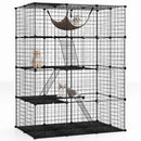 142 cm Four-Tier Cat Enclosure with Hammock – view 3