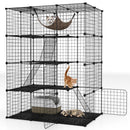 142 cm Four-Tier Cat Enclosure with Hammock – view 4