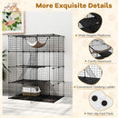 142 cm Four-Tier Cat Enclosure with Hammock – view 10