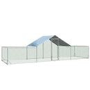 7 × 2 m Chicken Run with Covered Central Section – view 2
