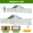 7 × 2 m Chicken Run with Covered Central Section – view 4