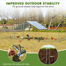 7 × 2 m Chicken Run with Covered Central Section – view 5