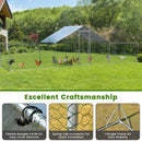 7 × 2 m Chicken Run with Covered Central Section – view 9