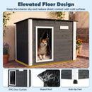 Spruce Wood Dog House with Opening Roof – Small or Large – S – view 8
