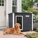Spruce Wood Dog House with Opening Roof – Small or Large – L – view 6