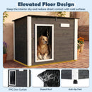 Spruce Wood Dog House with Opening Roof – Small or Large – L – view 9