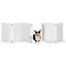 6-Panel Freestanding Pet Gate with Support Feet – view 6