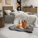 Corner Dog Crate and Separate Memory Foam Bed Set – Default Title – view 7