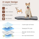 Corner Dog Crate and Separate Memory Foam Bed Set – Default Title – view 10