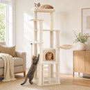 194 cm Cat Tower with Condo and Climbing Ladder – view 1