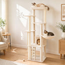 194 cm Cat Tower with Condo and Climbing Ladder – view 2