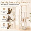 194 cm Cat Tower with Condo and Climbing Ladder – view 8