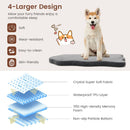 110 × 66 cm Grey Memory Foam Dog Mat – view 3