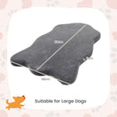 110 × 66 cm Grey Memory Foam Dog Mat – view 4