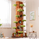 230 cm Tree-Trunk Cat Tower with Four Condos – view 1