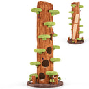 230 cm Tree-Trunk Cat Tower with Four Condos – view 3