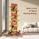 230 cm Tree-Trunk Cat Tower with Four Condos – view 6