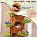 230 cm Tree-Trunk Cat Tower with Four Condos – view 8