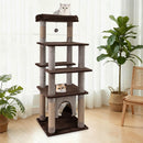 148 cm Cat Tower with Swaying Condo and Padded Perch – view 1