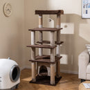 148 cm Cat Tower with Swaying Condo and Padded Perch – view 6