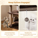 148 cm Cat Tower with Swaying Condo and Padded Perch – view 8