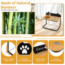 Adjustable Raised Dog Feeder with Two Stainless Steel Bowls – view 10
