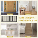56 cm High Sliding Wooden Pet Gate – view 9