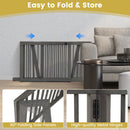 56 cm High Sliding Wooden Pet Gate – view 10