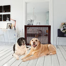 56 cm High Sliding Wooden Pet Gate – view 1