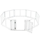 Eight-Panel Clear Pet Playpen with Locking Door – view 3