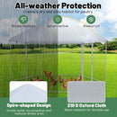 Hexagonal Walk-In Chicken Run with Canopy – view 7