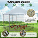Hexagonal Walk-In Chicken Run with Canopy – view 8
