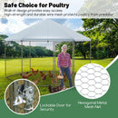 Hexagonal Walk-In Chicken Run with Canopy – view 9