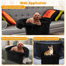 Black Plush Dog Couch Cover Bed – Small or Medium – view 9