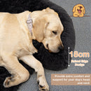 Black Plush Dog Couch Cover Bed – Small or Medium – view 5