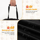 Black Plush Dog Couch Cover Bed – Small or Medium – view 6