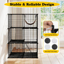 107 cm Three-Tier Cat Enclosure with Hammock – view 9