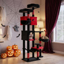 190 cm Gothic Cat Tower with Two Condos and Two Perches – view 2