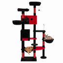 190 cm Gothic Cat Tower with Two Condos and Two Perches – view 4