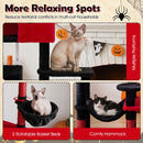 190 cm Gothic Cat Tower with Two Condos and Two Perches – view 10