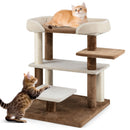 72 cm Cat Steps with Four Platforms and Padded Perch – view 4